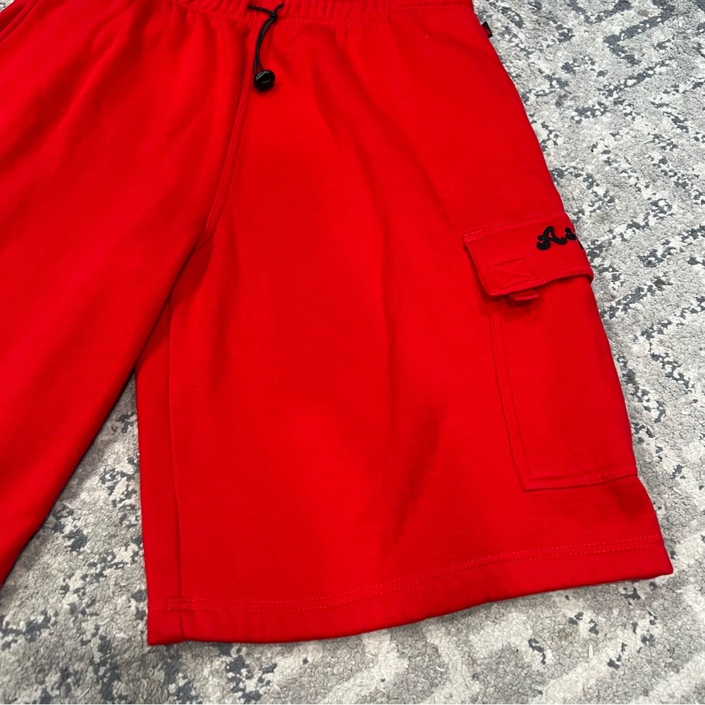 Men’s Oversized Fleece Starter Asphalt Legends Cargo Basketball Shorts XL - Picture 2 of 8